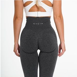 NVGTN Black Speckled Contour Seamless Leggings